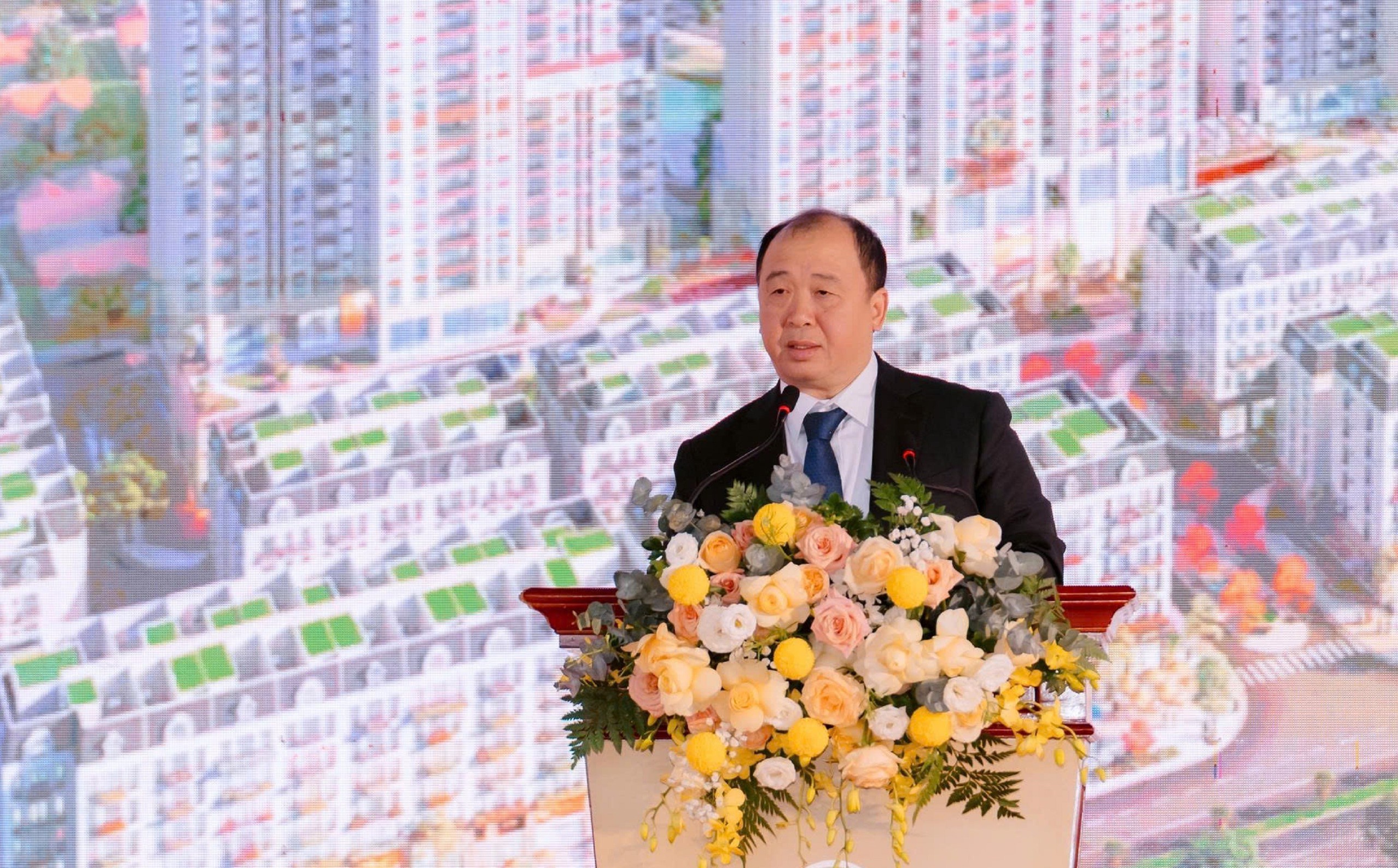 Tổng Bí thư Tô Lâm dự Lễ khởi công dự án Khu đô thị đa mục tiêu tại Hà Nội - Ảnh 5.