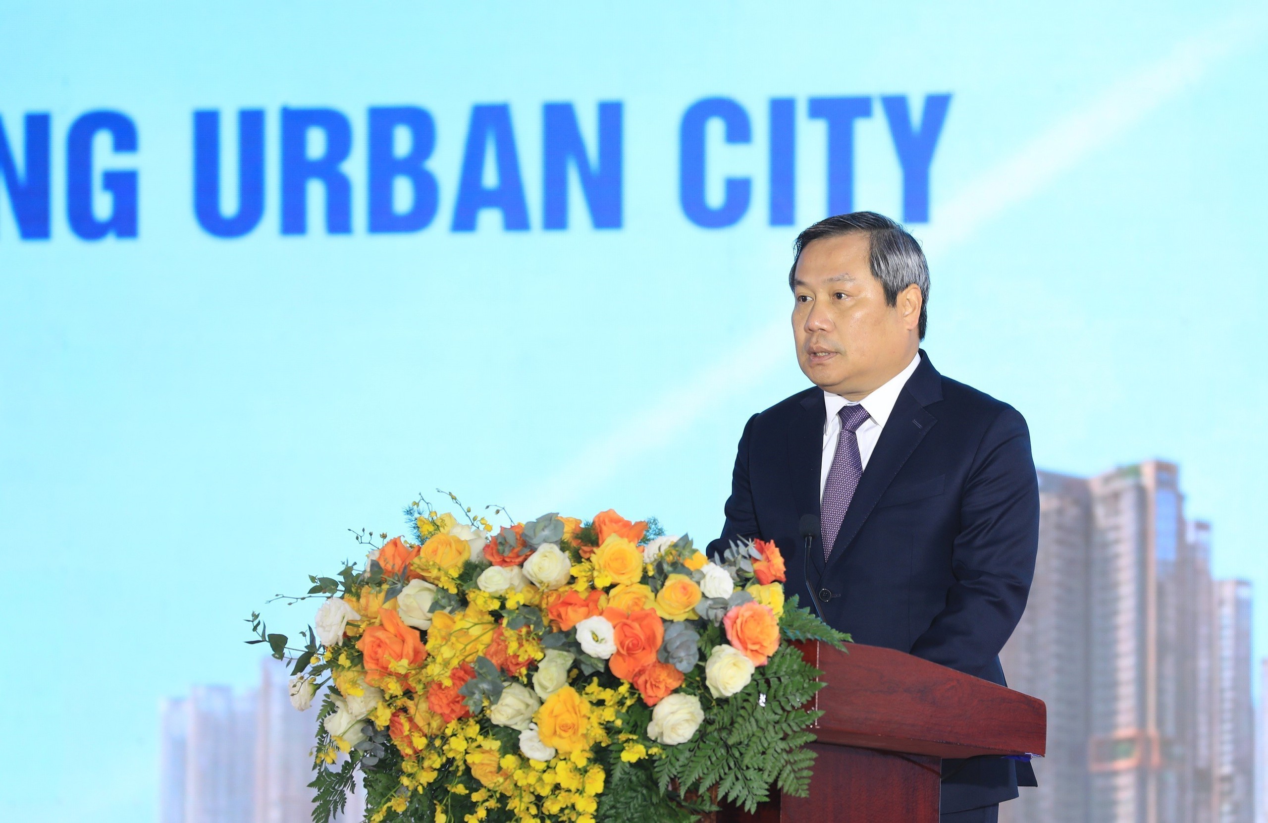 Tổng Bí thư Tô Lâm dự Lễ khởi công dự án Khu đô thị đa mục tiêu tại Hà Nội - Ảnh 4.