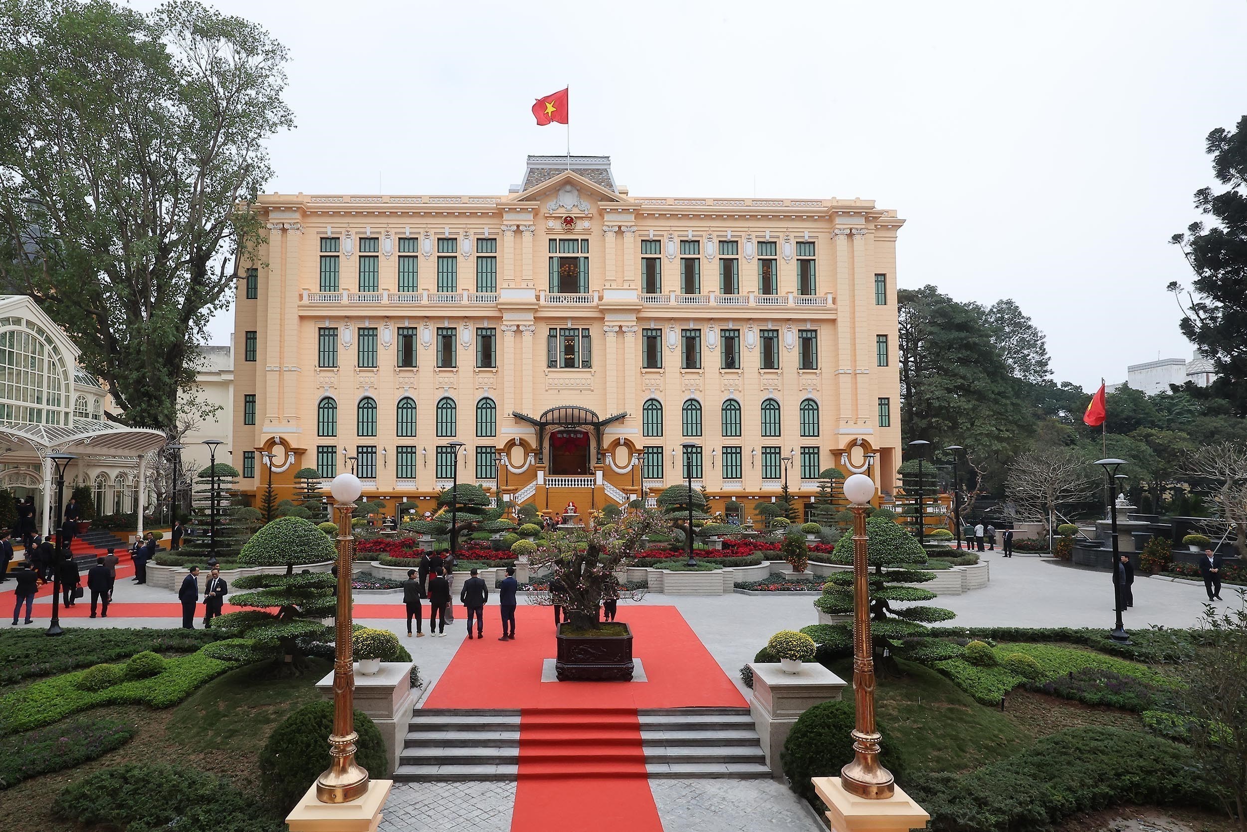 Tổng Bí thư Tô Lâm, Chủ tịch nước Lương Cường dự khánh thành công trình Trụ sở làm việc Cơ quan Chủ tịch nước - Ảnh 5.