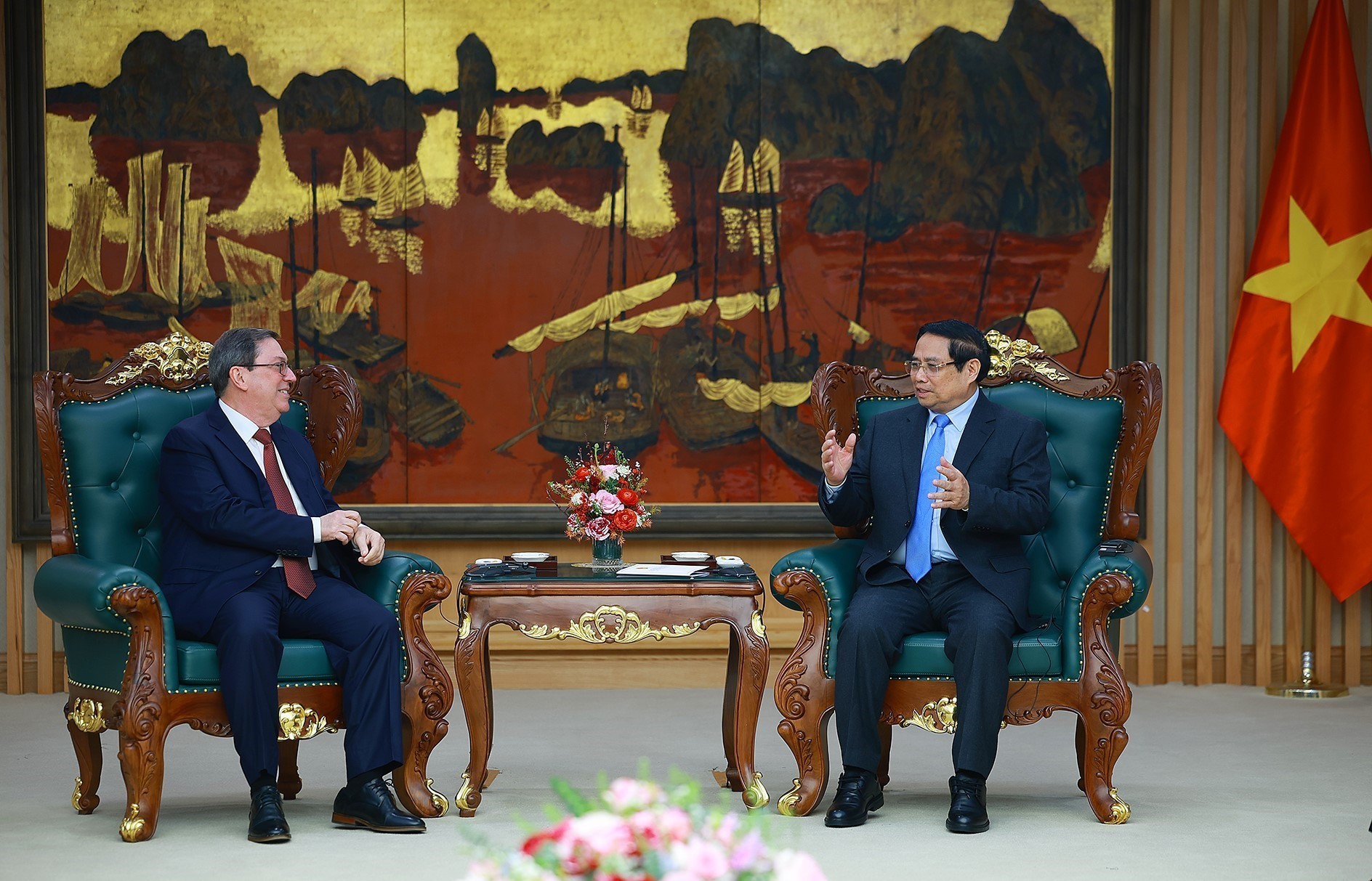 Thủ tướng Phạm Minh Chính tiếp Đặc phái viên Đảng, Chính phủ Cuba - Ảnh 4.