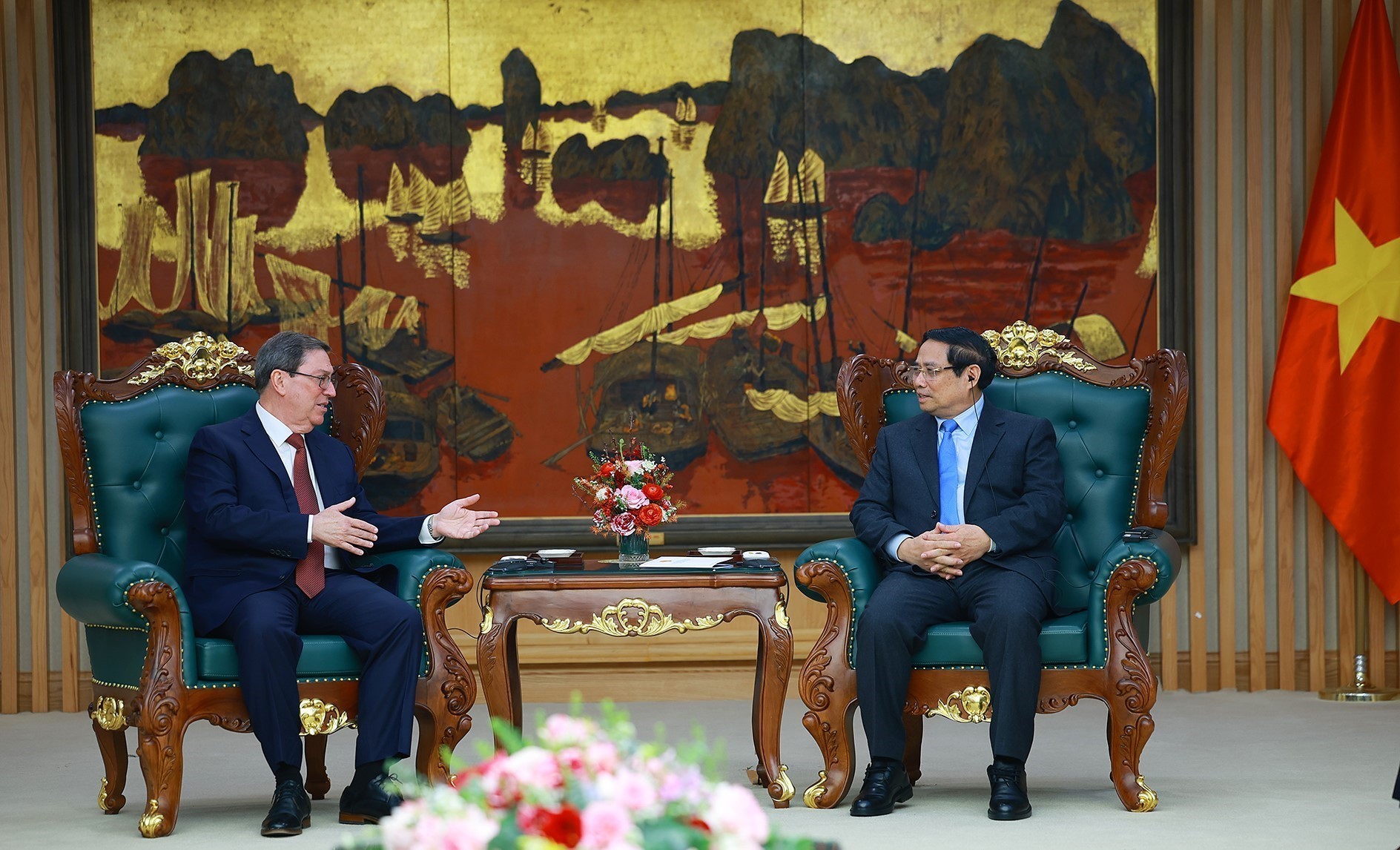 Thủ tướng Phạm Minh Chính tiếp Đặc phái viên Đảng, Chính phủ Cuba - Ảnh 3.