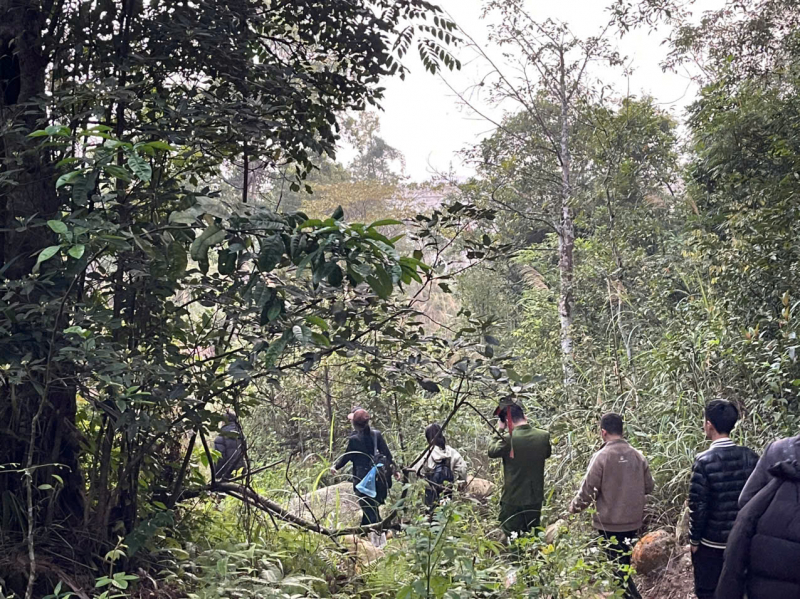 Kịp thời tìm kiếm, đưa 4 du khách lạc rừng Tây Yên Tử về nơi an toàn - Ảnh 1.