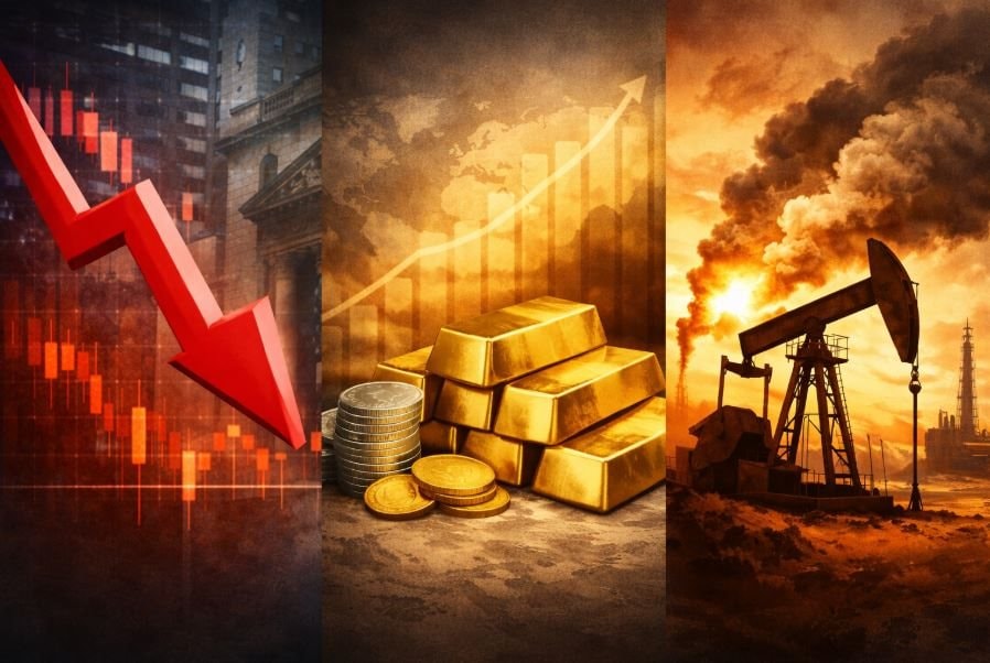 Xung đột tại Trung Đông: Chứng khoán giảm, vàng và dầu tăng giá - Ảnh 1.