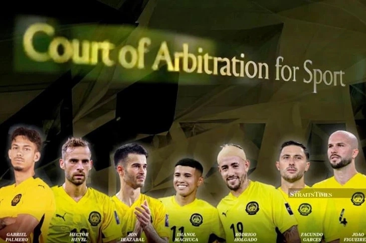 Lý do CAS chần chừ ra phán quyết vụ cầu thủ nhập tịch Malaysia - Ảnh 2. Lý do CAS chần chừ ra phán quyết vụ cầu thủ nhập tịch Malaysia - Ảnh 2.