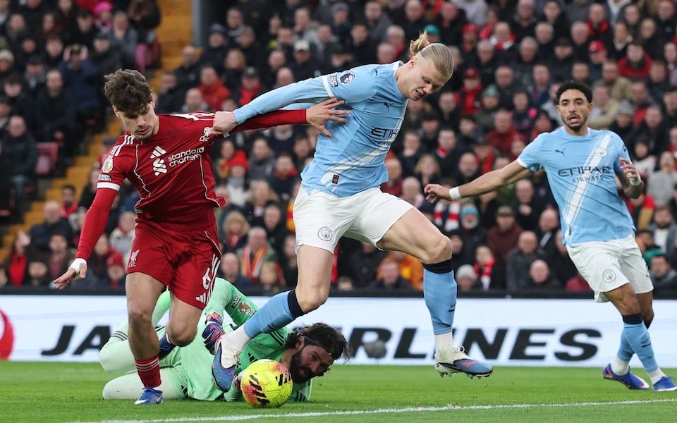 TRỰC TIẾP bóng đá Liverpool 0-0 Man City: Haaland bỏ lỡ cơ hội - Ảnh 3.