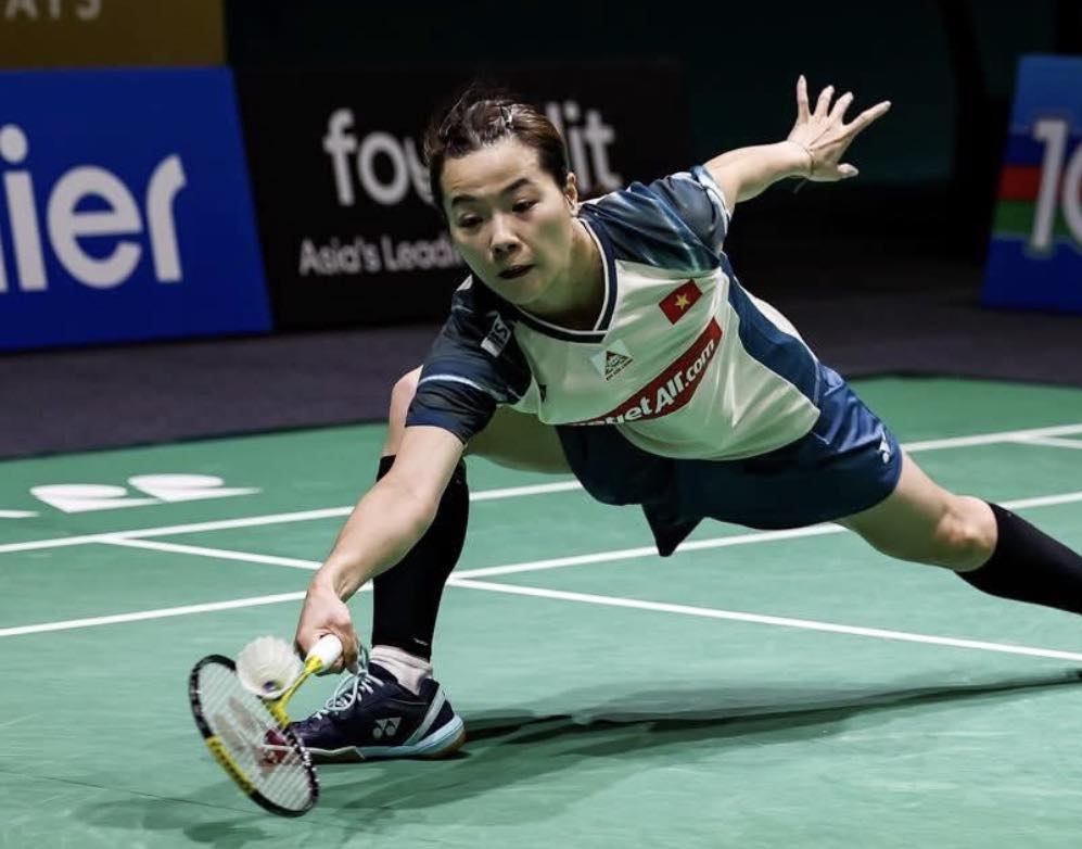 Dù rất nỗ lực, Thùy Linh không thể gây bất ngờ trước đối thủ có đẳng cấp cao hơn