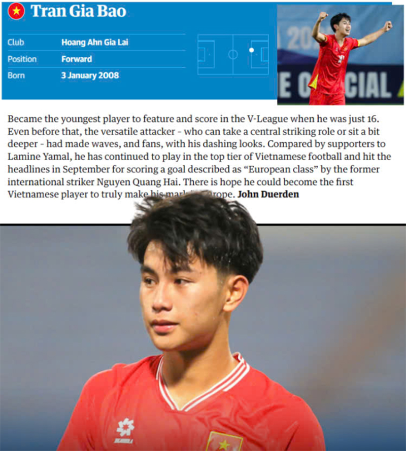 'Thần đồng' Trần Gia Bảo sẽ được bổ sung lên U19 Việt Nam - Ảnh 2. Trần Gia Bảo