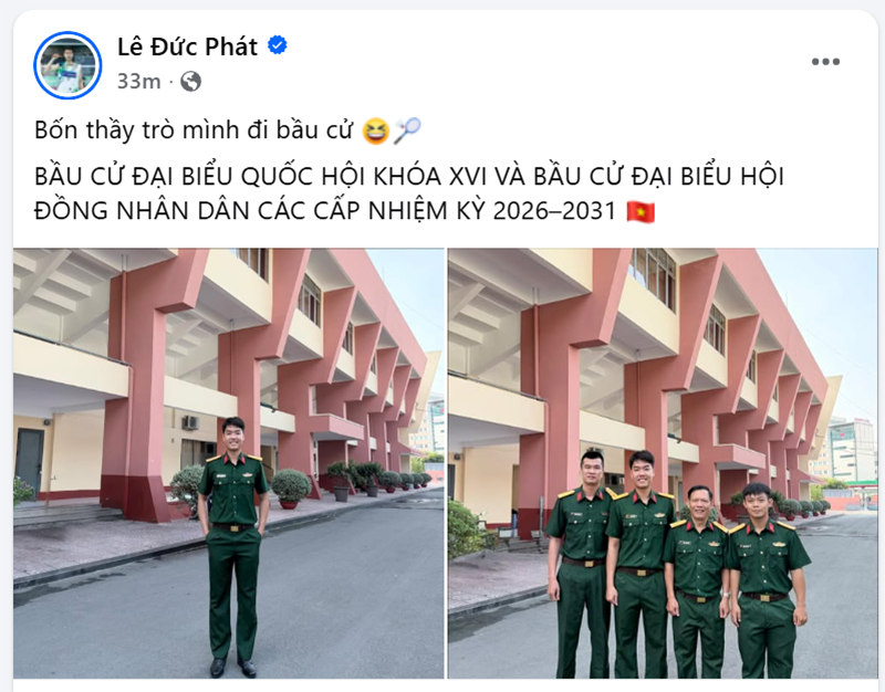 CẬP NHẬT không khí bầu cử của các VĐV, HLV thể thao - Ảnh 2. CẬP NHẬT không khí bầu cử của các VĐV, HLV thể thao - Ảnh 2.