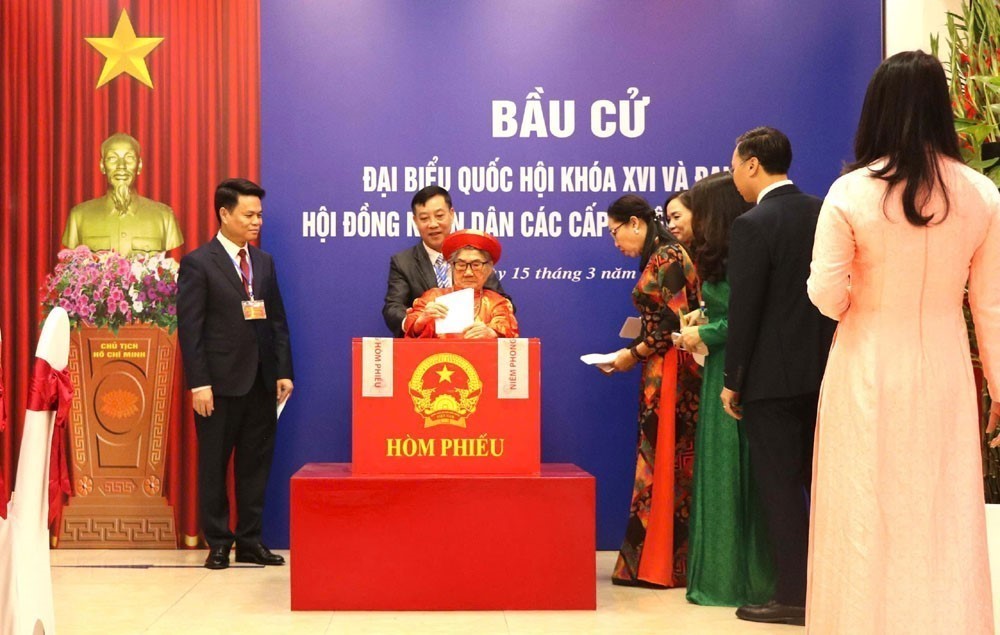 CẬP NHẬT: Đến 14 giờ 15 phút ngày 15/3: Hơn 61 triệu cử tri đi bầu cử - Ảnh 1. CẬP NHẬT: Đến 14 giờ 15 phút ngày 15/3: Hơn 61 triệu cử tri đi bầu cử - Ảnh 1.