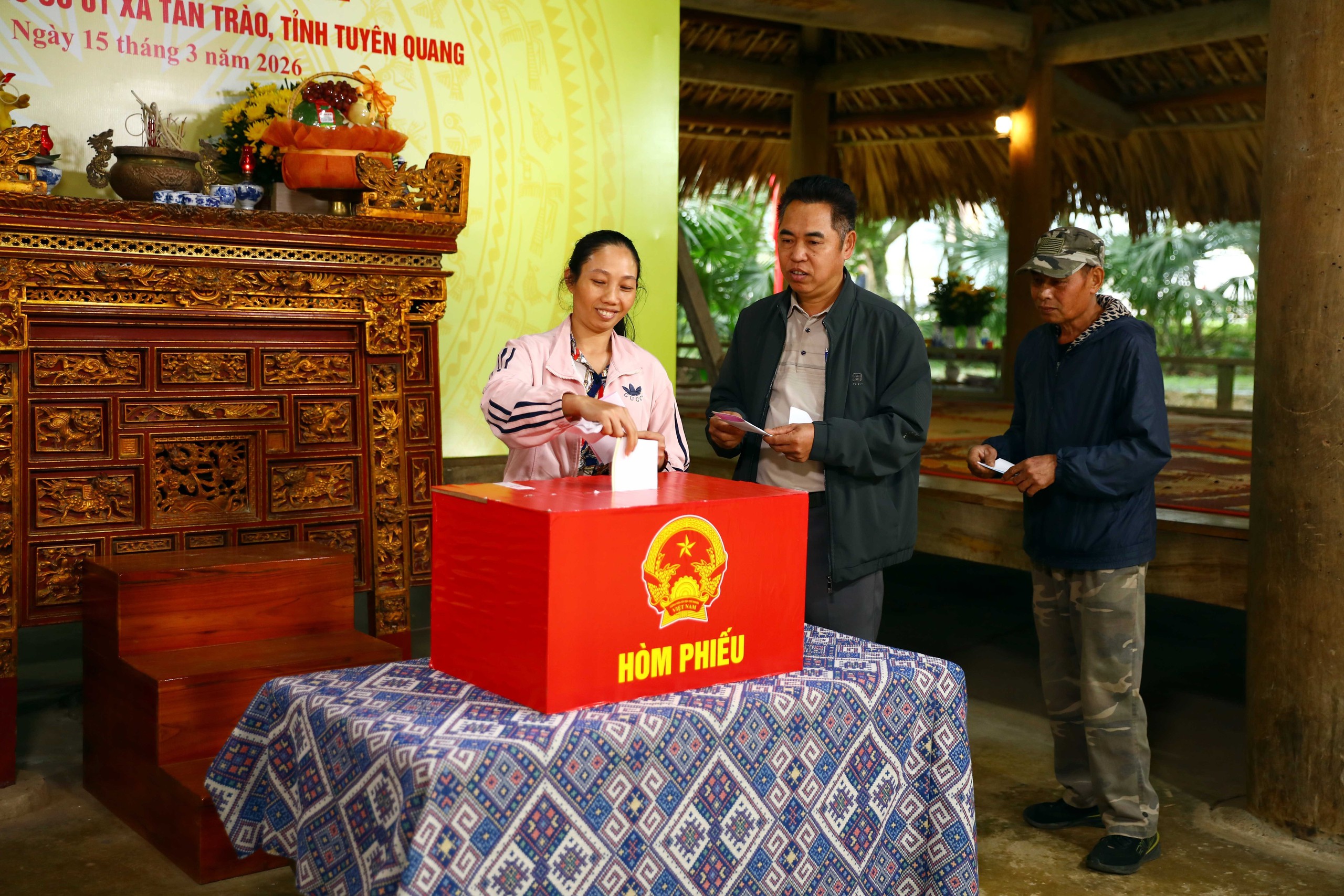 CẬP NHẬT: Ngày hội non sông ở Thủ đô kháng chiến Tân Trào - Ảnh 4.