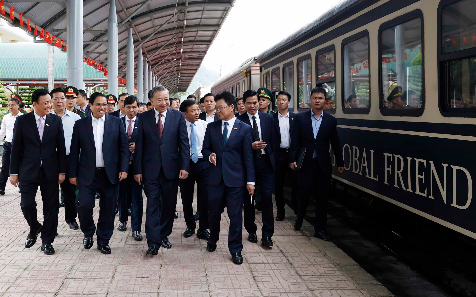 Tổng Bí thư làm việc về triển khai hợp tác kết nối đường sắt Việt Nam - Trung Quốc