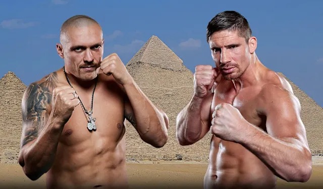 Oleksandr Usyk được chấp thuận trận bảo vệ đai hạng nặng tại Kim tự tháp Giza - Ảnh 1.
