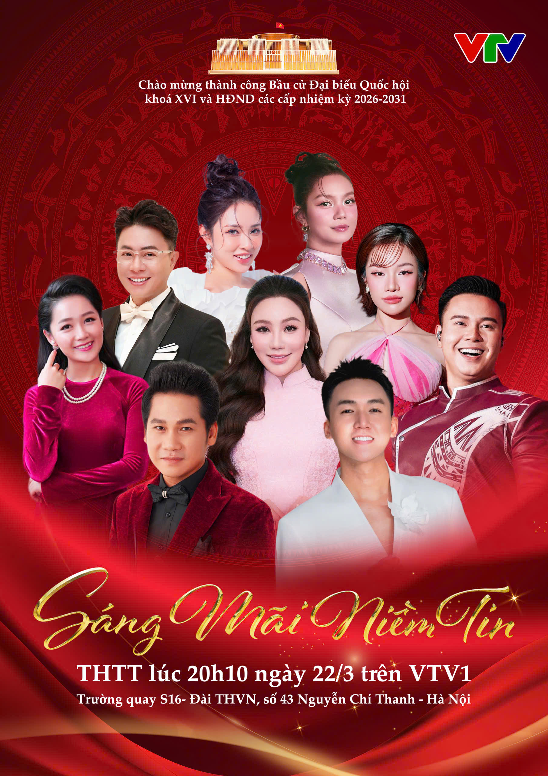 Truyền hình trực tiếp chương trình 'Sáng mãi niềm tin' trên VTV1 - Ảnh 1.