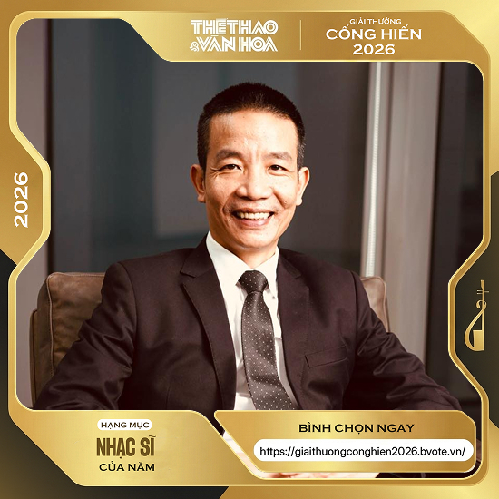 Nguyễn Vĩnh Tiến - Thanh Lam và “Cuốn phim”: Cuộc gặp của hai cá tính nghệ thuật tại Cống hiến 2026 - Ảnh 1.