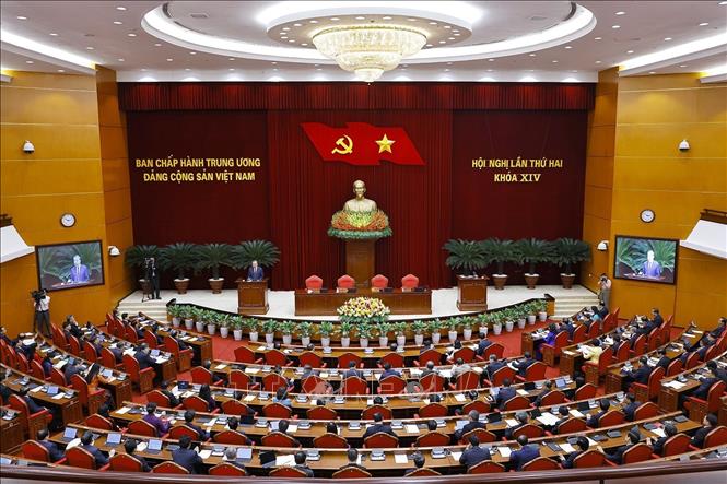 Hội nghị Trung ương 2 khóa XIV: Từ định hướng lớn đến yêu cầu hành động thực chất - Ảnh 1.