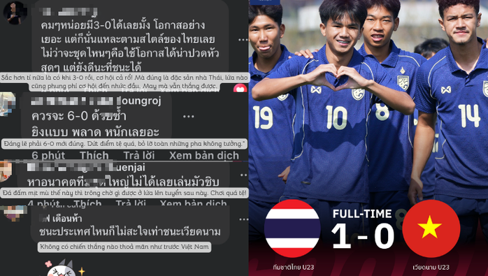 CĐV Thái Lan vẫn chê đội nhà dù thắng U23 Việt Nam, HLV U23 Thái Lan chỉ ra điểm yếu - Ảnh 1.