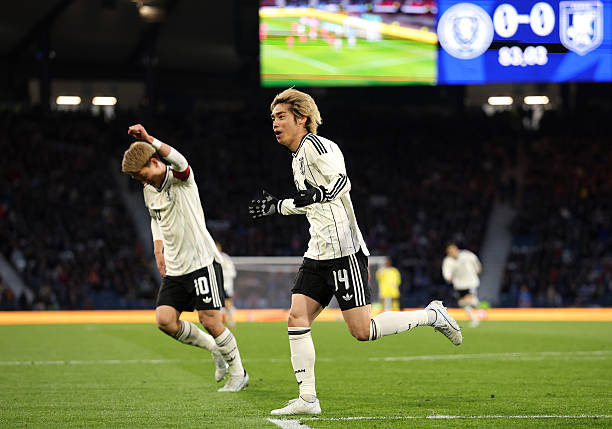 Tuyển Nhật Bản đánh bại Scotland