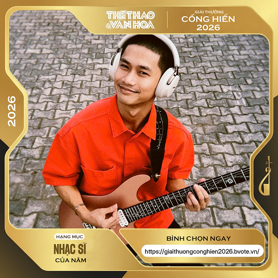 Top 5 "Nhạc sĩ của năm" Cống hiến 2026: Những dấu ấn sáng tạo nổi bật - Ảnh 3.