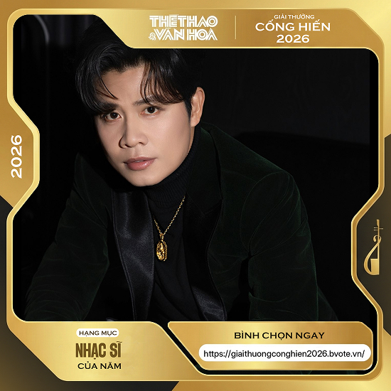 Top 5 "Nhạc sĩ của năm" Cống hiến 2026: Những dấu ấn sáng tạo nổi bật - Ảnh 1.
