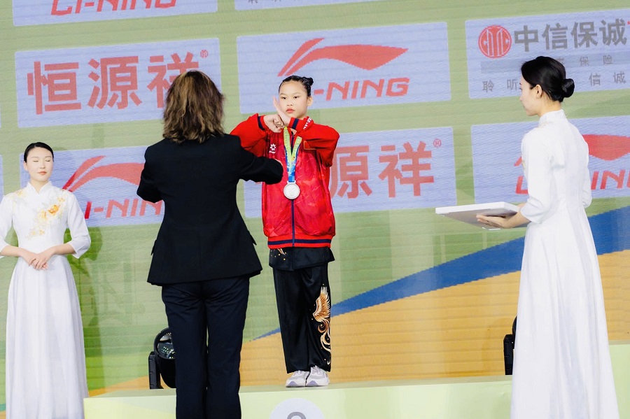 Wushu Việt Nam kết thúc giải trẻ thế giới với thành tích đầy ấn tượng - Ảnh 2.