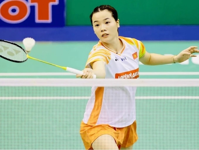 Nguyễn Thùy Linh sớm dừng bước ngay ở vòng 1 All England Open 2026 - Ảnh 1. Nguyễn Thùy Linh sớm dừng bước ngay ở vòng 1 All England Open 2026 - Ảnh 1.