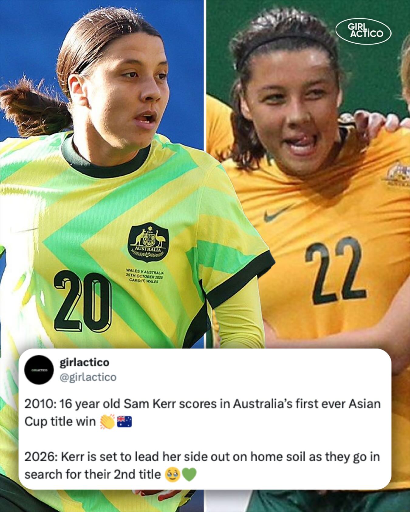 Sam Kerr: Sự trở lại của một biểu tượng