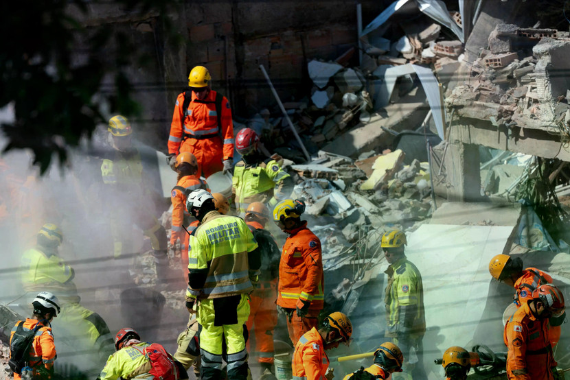 Sập viện dưỡng lão ở Brazil, 12 người thiệt mạng - Ảnh 1.