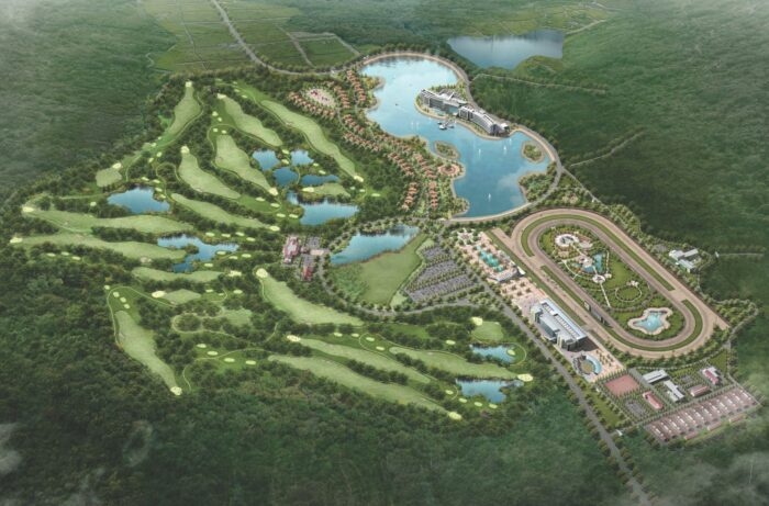 Dự án sân golf mới ở Hà Nội gần 80 ha - Ảnh 1.