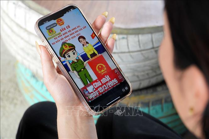 Bộ Công an hướng dẫn người dân sử dụng VNeID để hỗ trợ bầu cử Quốc hội - Ảnh 1.