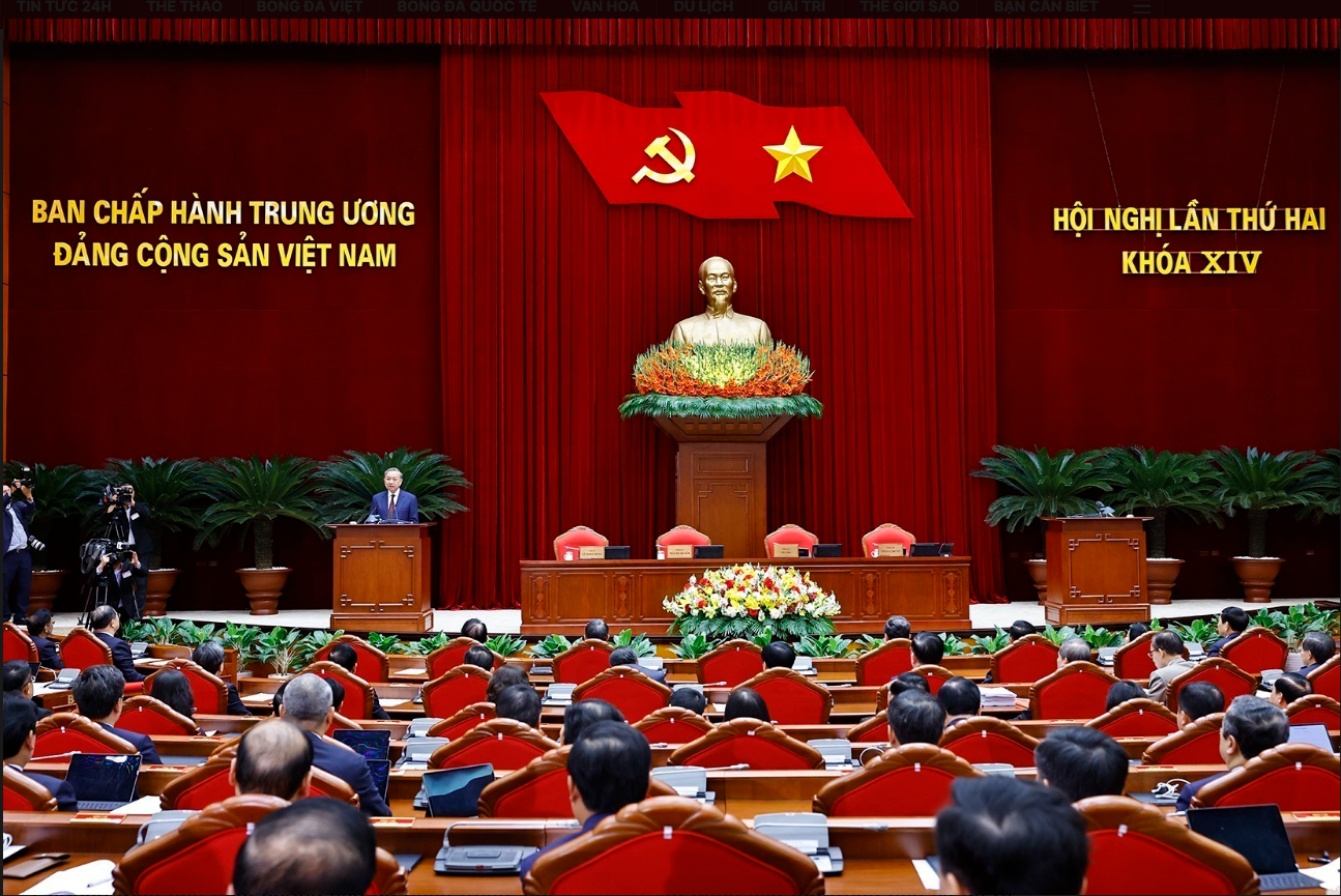 Hội nghị lần thứ 2 Ban Chấp hành Trung ương Đảng khóa XIV