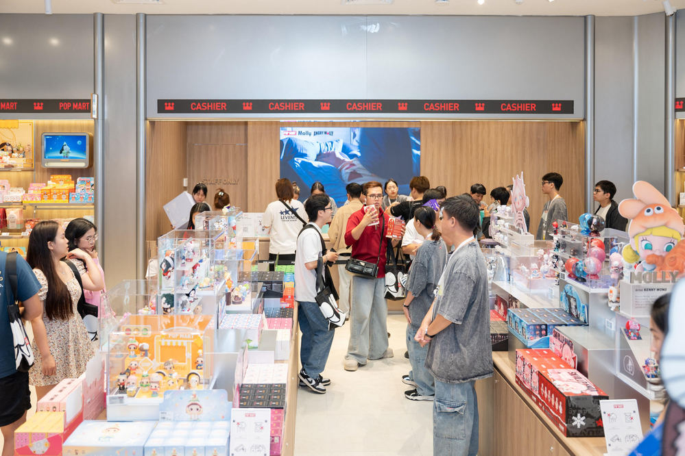 POP MART mở rộng mạng lưới tại Việt Nam với cửa hàng mới tại Thiso Mall Sala - Ảnh 4.