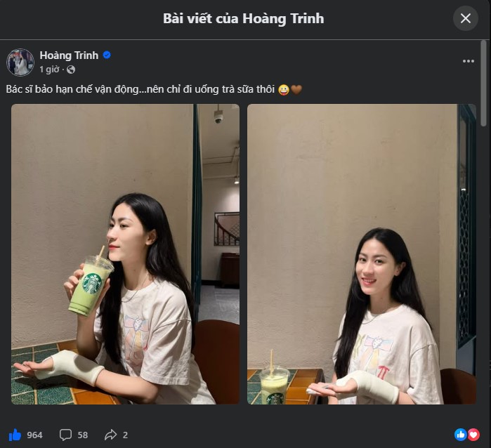 Hoa khôi bóng chuyền Việt Nam lên tiếng về chấn thương sau khi vắng mặt ở giải đấu lớn - Ảnh 1.