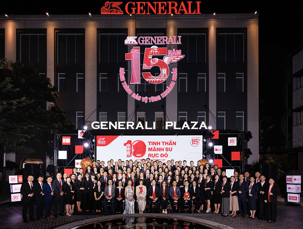 Generali Việt Nam kỷ niệm 15 năm, khẳng định chiến lược phát triển bền vững - Ảnh 1.