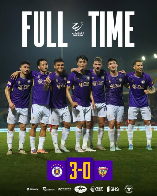 Hoàng Hên tỏa sáng, Hà Nội FC thắng ‘3 sao’ ở vòng 18 V-League - Ảnh 2.