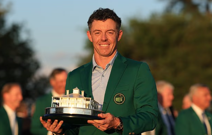 Rory McIlroy đăng quang tại Masters sau chiến thắng nghẹt thở - Ảnh 1.