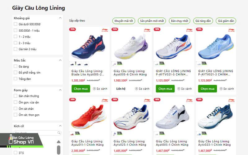 Vợt Cầu Lông Shop - Cửa hàng sản phẩm cầu lông chính hãng - Ảnh 3.