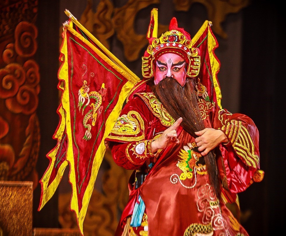 "Vẽ mặt" - hồn cốt của nghệ thuật Tuồng - Ảnh 3.