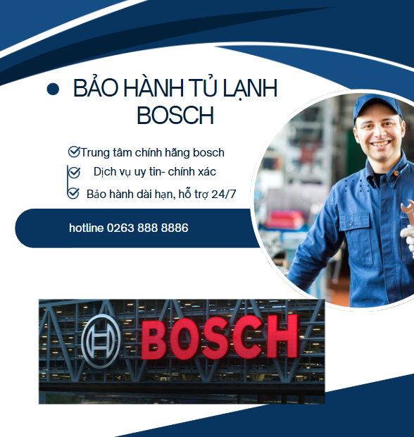 Bảo hành tủ lạnh Bosch chính hãng – Dịch vụ sửa tủ lạnh Bosch uy tín, nhanh chóng tại nhà - Ảnh 1.
