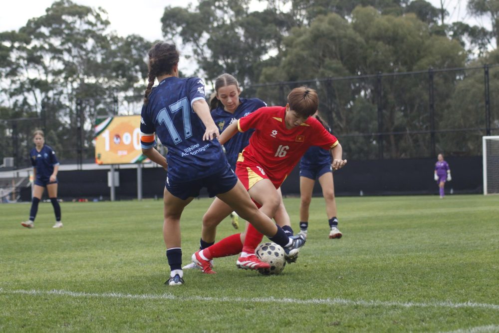 U15 nữ Việt Nam kết thúc chuyến du đấu chất lượng tại Australia - Ảnh 1.