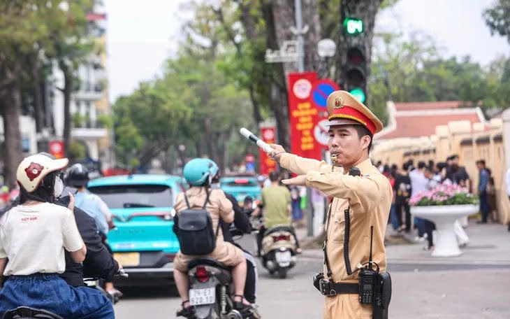 Phân luồng giao thông phục vụ Giỗ Tổ Hùng Vương năm 2026 - Ảnh 1.