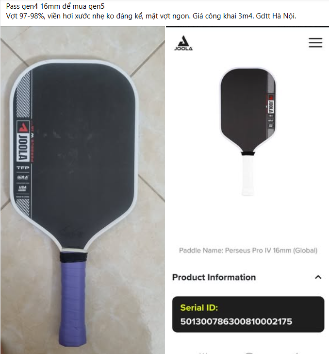 Người chơi ồ ạt thanh lý vợt pickleball - Ảnh 1.