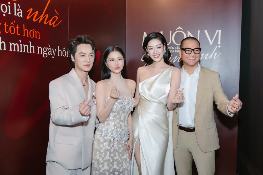 Kỳ Duyên, Đoàn Thiên Ân dự triển lãm "Muôn vị nhân sinh" - Ảnh 2.