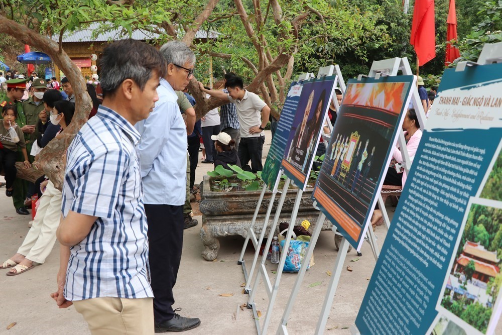 Hải Phòng trưng bày “Di sản thế giới chùa Thanh Mai - những giá trị nổi bật toàn cầu” - Ảnh 3.