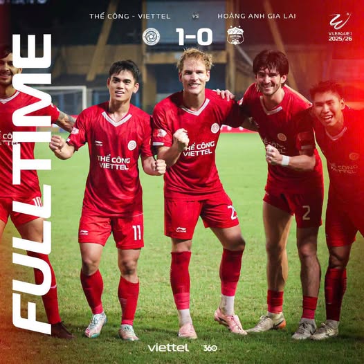 Trận đấu giữa Thể Công Viettel và HAGL tại vòng 19 V-League diễn ra với thế trận khá chặt chẽ nhưng không thiếu những tình huống đáng chú ý và khép lại với chiến thắng tối thiểu 1-0 nghiêng về đội chủ nhà.