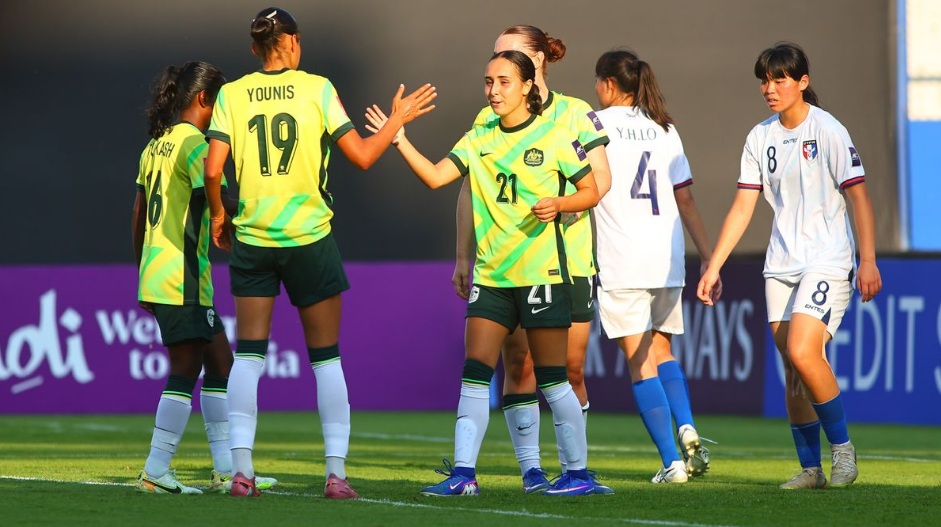 U20 nữ Úc đè bẹp U20 nữ Đài Bắc Trung Hoa 5-0