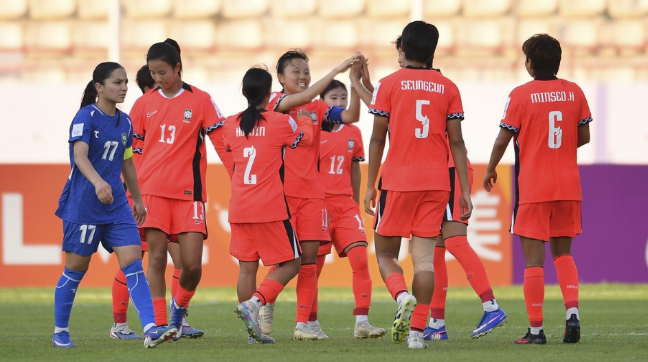 U20 nữ Hàn Quốc thắng U20 nữ Uzbekistan 2-0