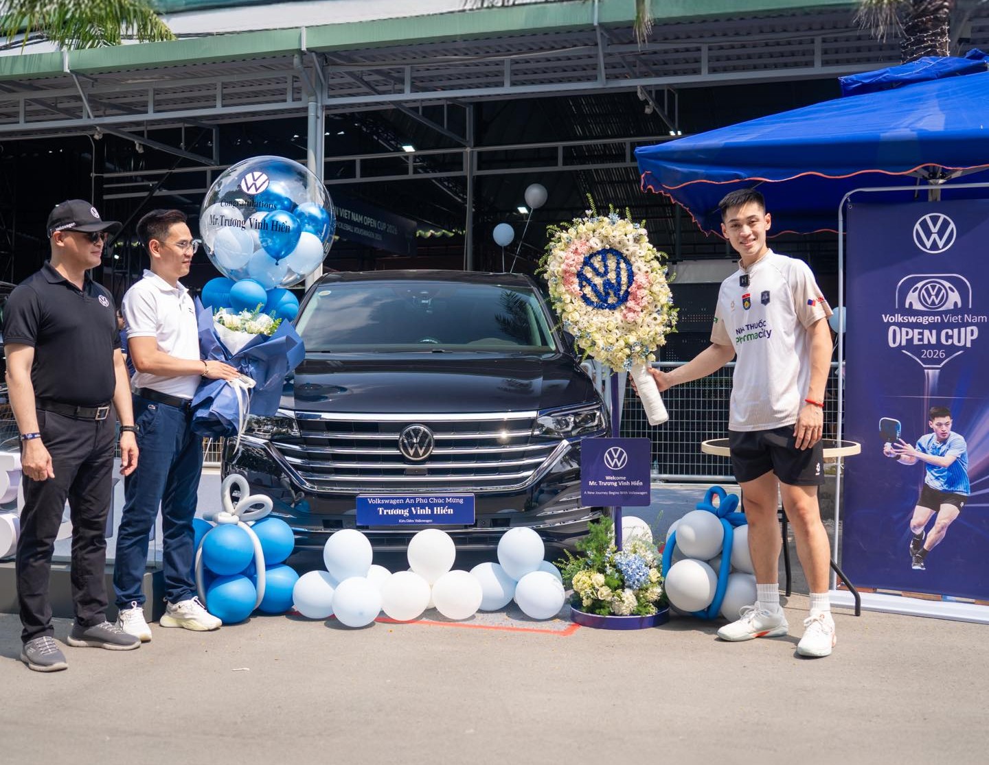Volkswagen Viet Nam Open Cup 2026 kết nối cộng đồng xe và Pickleball - Ảnh 1. Volkswagen Viet Nam Open Cup 2026 kết nối cộng đồng xe và Pickleball - Ảnh 1.