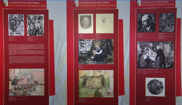 Cuộc đời và sự nghiệp của V.I.Lenin qua 156 hình tượng trưng bày tại Bảo tàng Hồ Chí Minh - Ảnh 8.