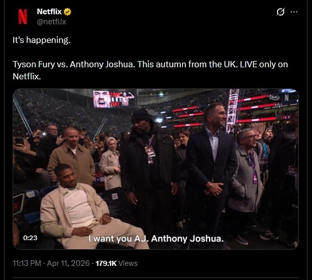 Tyson Fury và Anthony Joshua chính thức ký hợp đồng đại chiến, tại hiện trận thư hùng sau 10 năm - Ảnh 2.