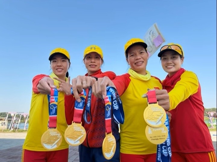 Rowing Việt Nam gây ấn tượng mạnh ở Cúp châu Á 2026 - Ảnh 1.